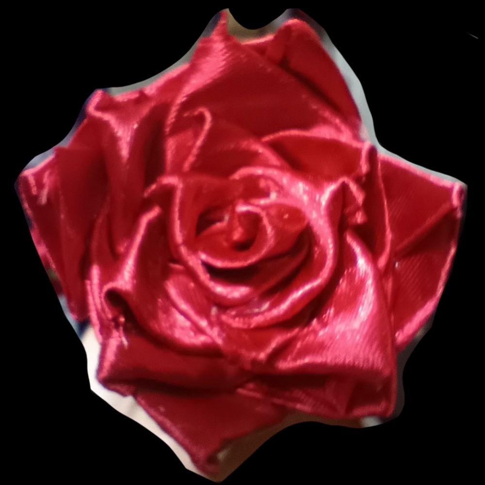 Red Satin Roses - Picture 4 of 7